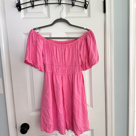 PINK SUMMER DRESS💞 (size medium) NEVER WORN - Picture 1 of 1